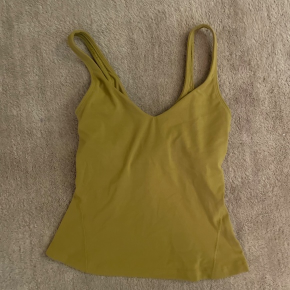 !RARE! Auric Gold Lululemon Align Tank - Picture 2 of 2
